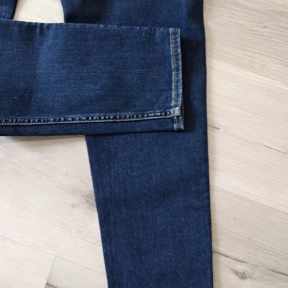 Hudson Collin Dark Blue Women's Skinny Jeans - Picture 6 of 6